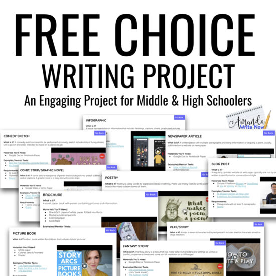 Free Choice Writing Project Cover.001