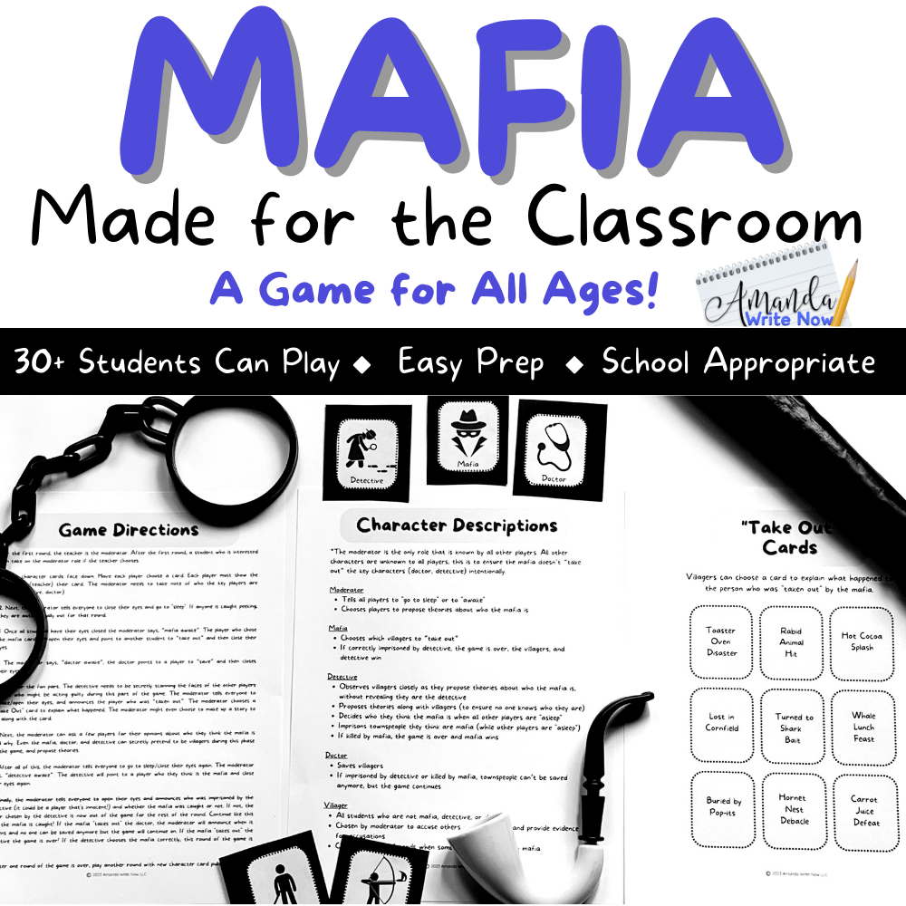 Mafia Game - Amanda Write Now