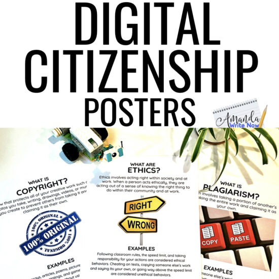 Digital Citizenship Posters Cover