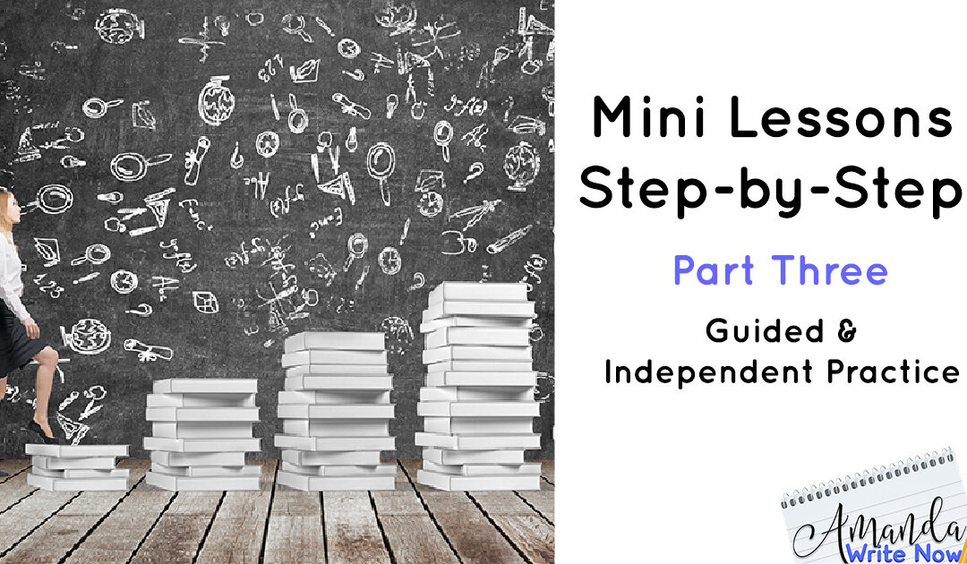 Mini Lessons Step By Step Part Three